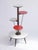 Mid-Century Modern Mid-Century Red and White 4-Tier Plant Stand from Ilse Möbel, Germany, 1960s For Sale - Image 3 of 11