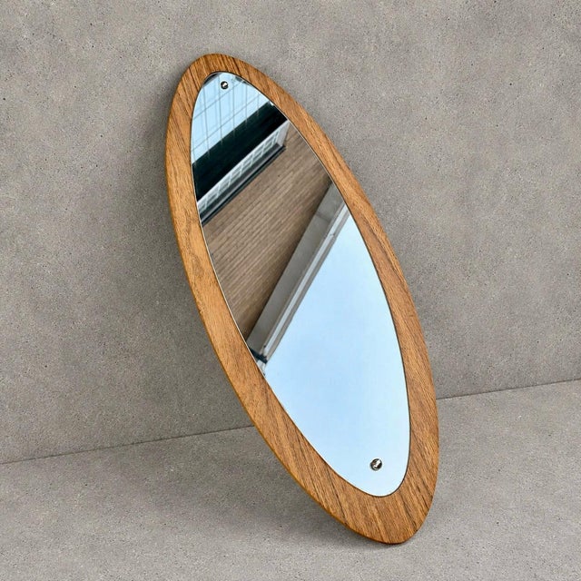 Space Age Swivel Chair, Coffee Table, Mirror & Lamp, 1970s, Set of 4 For Sale - Image 6 of 9