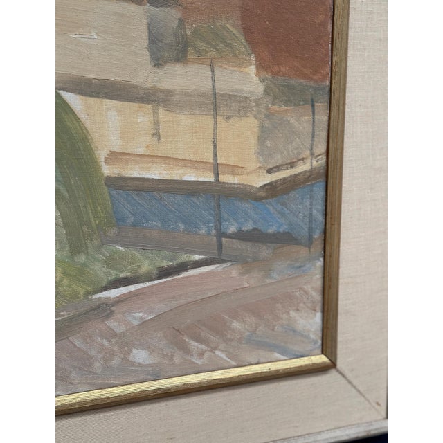 Sven‑erik Markhed, Utsikt Norra Vallgatan, Malmö, 1950s, Oil on Canvas, Framed For Sale - Image 11 of 18