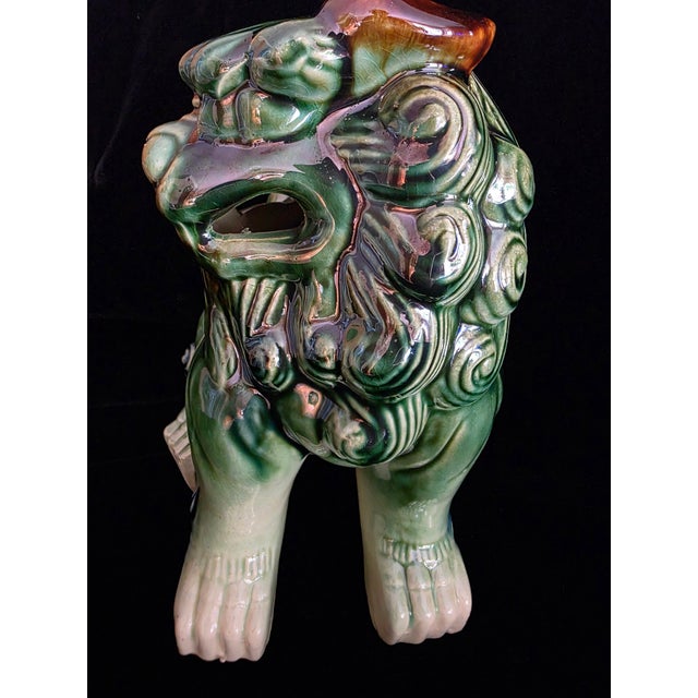 Mid-Century Foo Dogs - a Pair For Sale - Image 9 of 12
