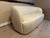 Cb2 X Goop Gwyneth Ivory Leather Loveseat For Sale In Boston - Image 6 of 10