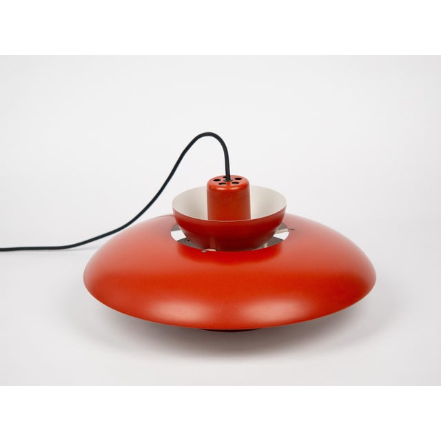 1960s Vintage Danish Penta Lamp by Jo Hammerborg for Fog and Morup, 1963 For Sale - Image 5 of 10