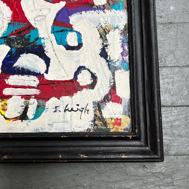 Contemporary Original Abstract Painting by Stephen Heigh “We Made It” For Sale - Image 4 of 6