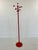 Metal Vintage Red Coat Rack, 1980s For Sale - Image 7 of 7