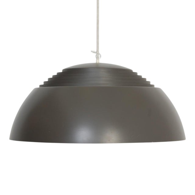 Grey Royal Pendant by Arne Jacobsen, 1980s For Sale