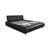 Joop! Swing Leather Bed Black Double Bed For Sale - Image 5 of 17