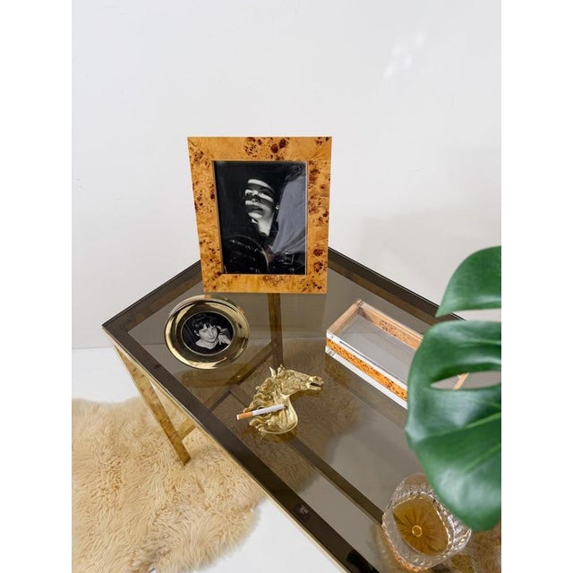 Mid-Century Modern Sculptural Brass Horse Head Ashtray, 1970s For Sale - Image 4 of 15