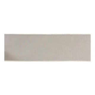 Beige Holiday Ribbon 4" x 10 yds. For Sale