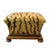19th Century English Mahogany Upholstered Stool With Flared Form For Sale - Image 4 of 12