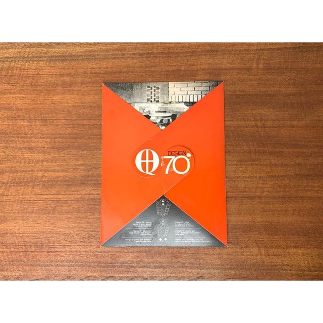 Mid-Century Space Age Orange Folding Pendant Lamp by Gunner Jensen, 1970s For Sale - Image 9 of 11