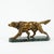English Spelter Setter Sculpture on Green Marble Base, 1930s For Sale - Image 13 of 13