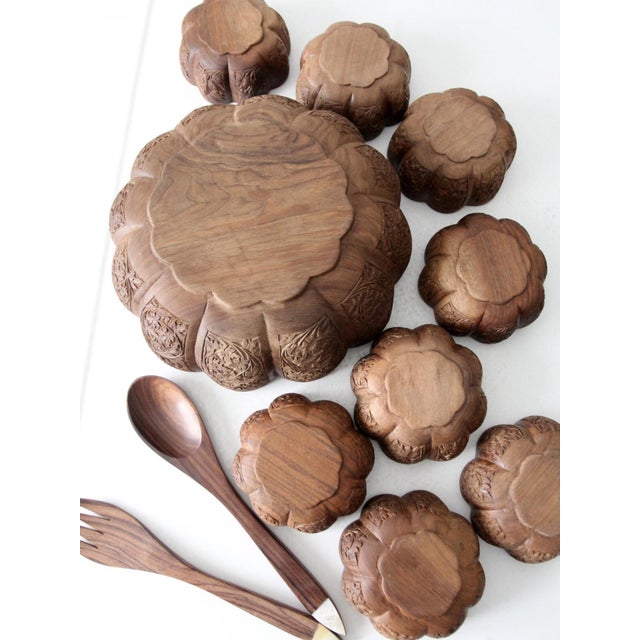 Mid Century Serving Bowl Set For Sale - Image 12 of 12