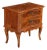 1900-1909 Louis XV Style Marquetry Mahogany Two Drawer Chest For Sale