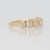 1Ct Lab Diamond Band Ring in Solid 14k Gold | Elegant Wedding Band, Size 6.75 For Sale In Columbus - Image 6 of 8