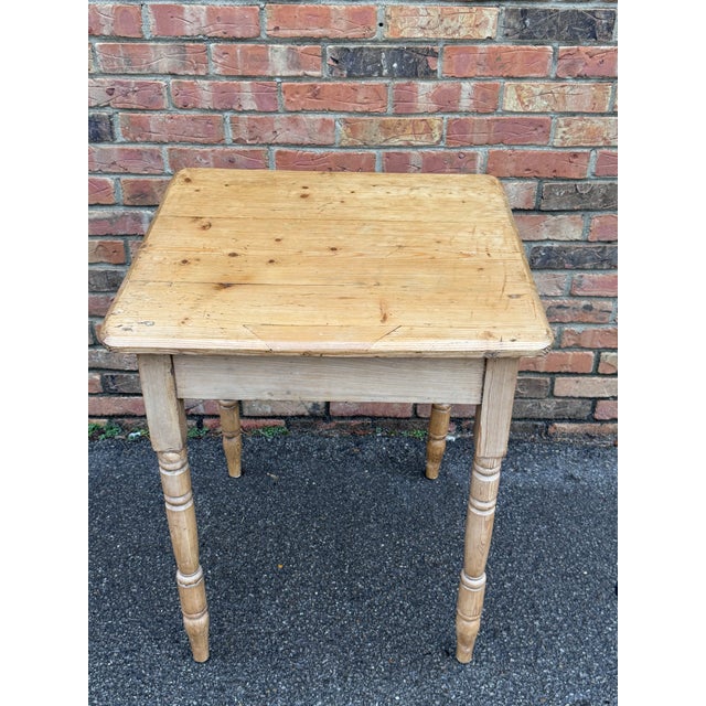 Late 19th Century Pine Side Table For Sale - Image 9 of 9