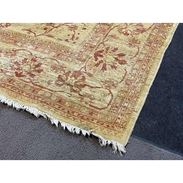 Middle Eastern Handmade Wool Rug For Sale - Image 6 of 14