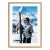 Toni Frissell 'Zermatt Skier' Archival Pigment Print Framed in Brown For Sale