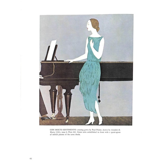 "French Fashion Plates in Full Color From the Gazette Du Bon Ton (1912-1925)" 1979 Lepape, Georges For Sale - Image 9 of 11