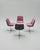 1970s Swivel Chairs by Jean-Paul Emonds-Alt, 1970s, Set of 4 For Sale - Image 5 of 11