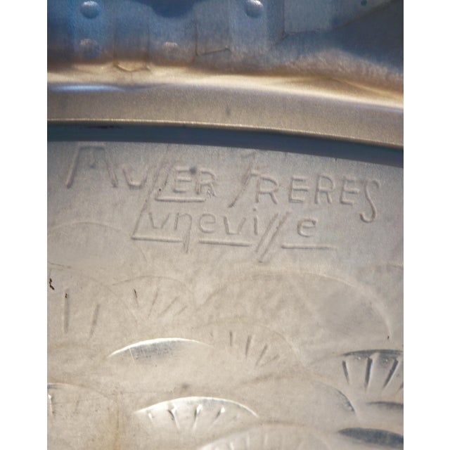French Art Deco Pendant Light by Petitot & Muller Freres 1930 France For Sale - Image 14 of 16