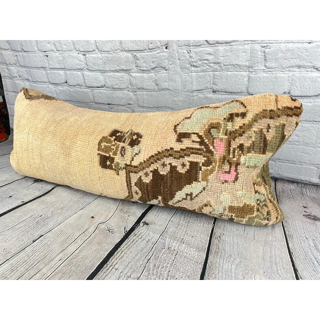 Vintage Pillow Case Turkish Rug Pillow Decorative Rug Pillow Dry cleaning only. PILLOW INSERT IS NOT INCLUDED