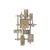 Mid-Century Brutalist Wall Sculptures in Textural Cubist Forms by Syroco For Sale - Image 10 of 12