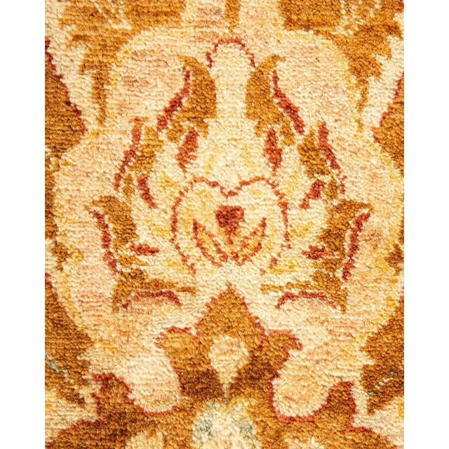 Moroccan Vintage Moroccan Hand Knotted Wool Area Rug, Orange - 6'1" X 9'1" For Sale - Image 3 of 9