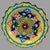 Add a touch of Mexican culture to your home with this beautiful hand-painted art wall hanging plate from Talavera. The...