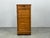 Art Deco Tambour Office Cabinet in Beech, Czechoslovakia, 1940s For Sale - Image 13 of 18