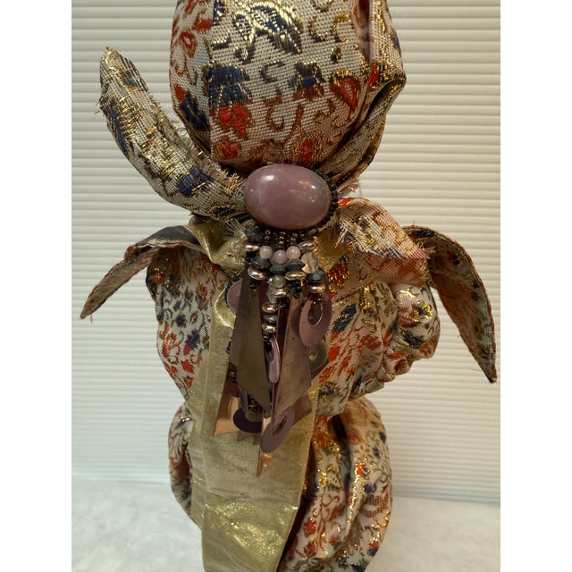 John Bromley Art Deco Gypsy Porcelain Doll For Sale - Image 10 of 12