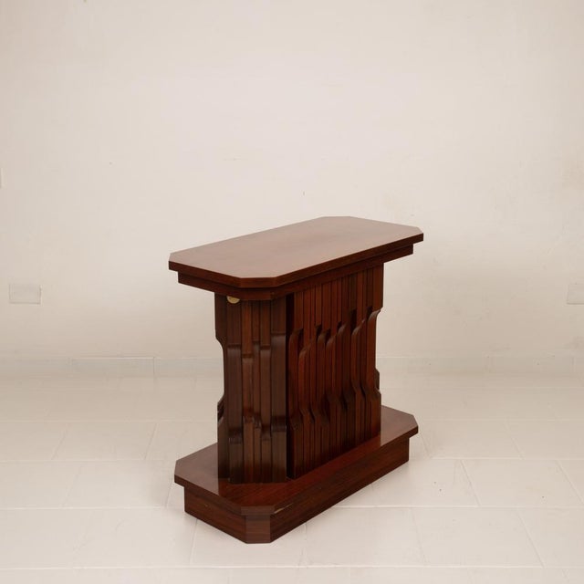 Sculptural Multifunctional Norman Base by Luciano Frigerio, 1970s For Sale - Image 4 of 18