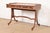 Baker Furniture Company Baker Furniture English Regency Burled Walnut Writing Desk or Console Table, Newly Refinished For Sale - Image 4 of 12