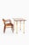 Teak, Leather and Brass Armchair attributed to Ernst Kühn, 1940s For Sale - Image 4 of 12