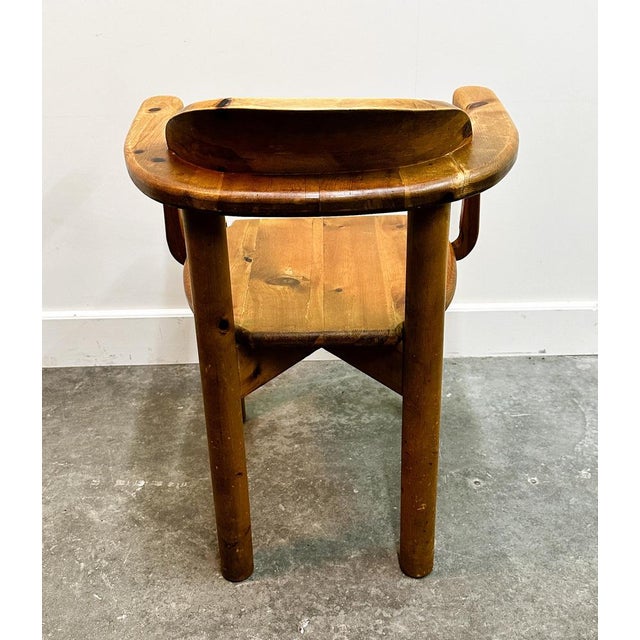 1970s Vintage Pine Armchairs by Rudolf Steiner, Set of 6 For Sale - Image 5 of 14