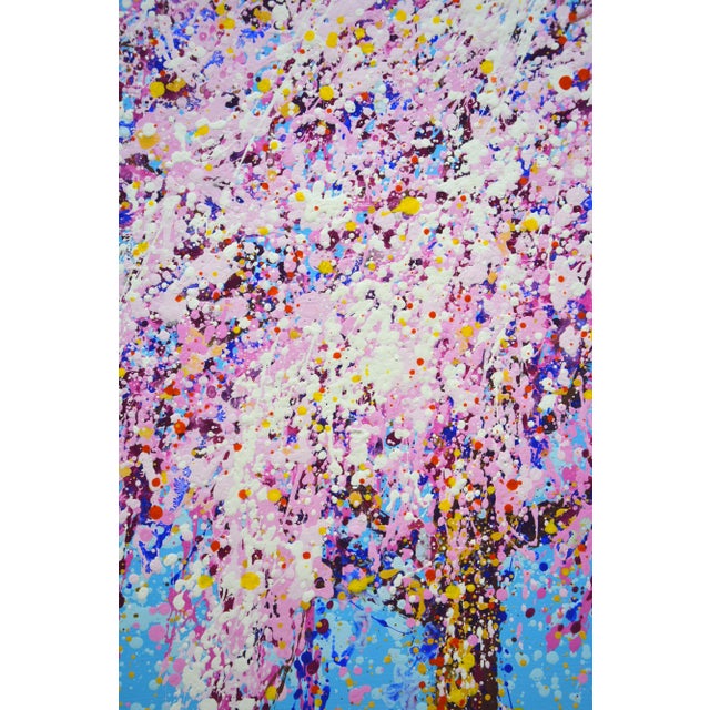 "Blooming Sakura 9 ." Original Painting For Sale - Image 6 of 9