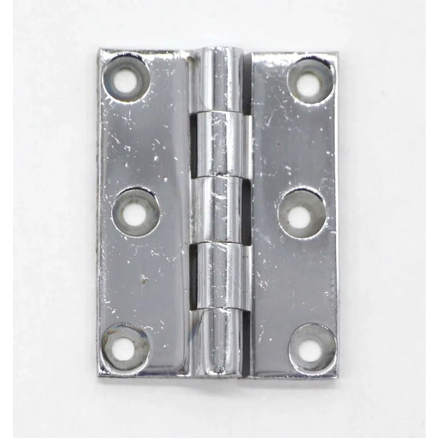 Classic style Corbin signed brass butt hinges with five knuckles and a nickel surface. Priced per set of four. The...