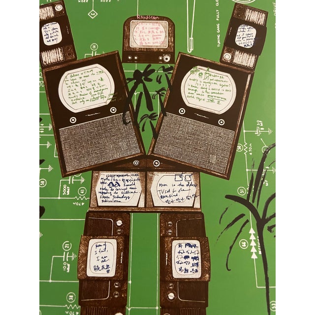 2010s Nam June Paik (1932-2006), Evolution, Revolution, Resolution, 1989 (Rousseau), Copyright Nam June Paik Estate 2010, Printed in Germany For Sale - Image 5 of 6