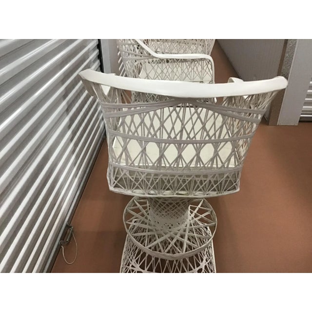 Russell Woodard 1960s Spun Fiberglass Bar Stools - Set of 2 For Sale - Image 4 of 10