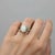 Not Yet Made - Made To Order White Opal Multicolor Ring in 14k Gold, Size 7.5 For Sale - Image 5 of 9