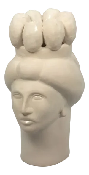 Roxelana Dindia White of the Peloritani Sculpture by Crita