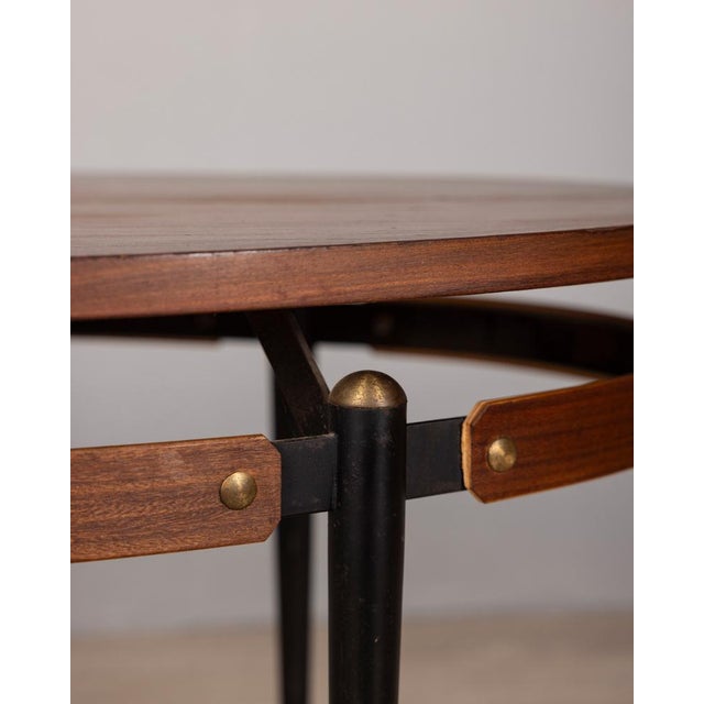 Vintage Italian Wooden Coffee Table, 1960s For Sale - Image 6 of 9