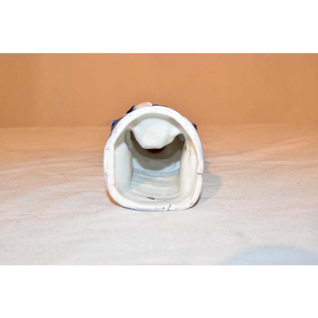 19th Century 19th C Flow Blue English Bobby Figure For Sale - Image 5 of 10