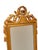Traditional Vintage Gold Gilt Wood Wall Mirror With Tassels Ornate Made in Italy For Sale - Image 3 of 7