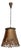 Brutalist Handcrafted Copper Pendant Lamp in Tom Greene, 1960s For Sale