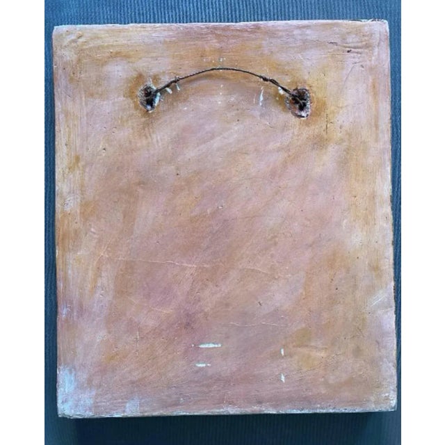 Antoine bourdelle. Plaster or similar sculpture with measures of 46.5 X 40 cm. Slight damages. Signed and with texts on...