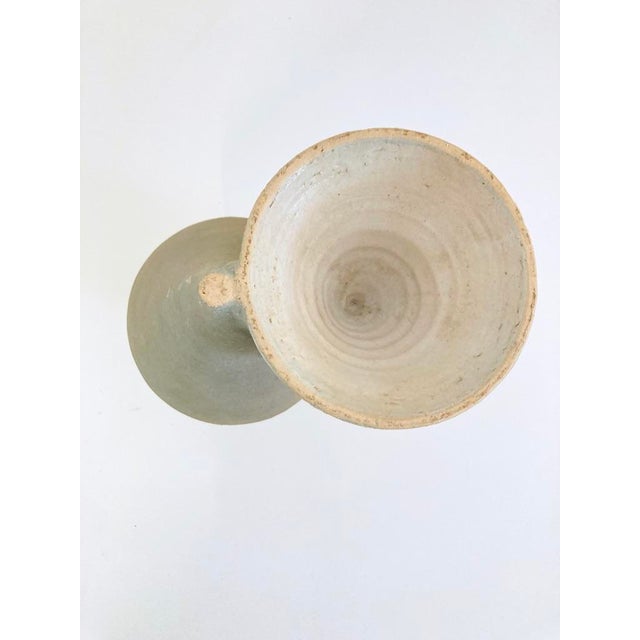 1980s Geometric Studio Ceramics Vase by Jochen Schimpfle, 1970s For Sale - Image 5 of 10