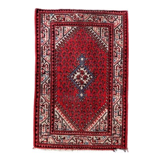 1960s, Vintage Indian Seraband Rug 3' X 5' For Sale