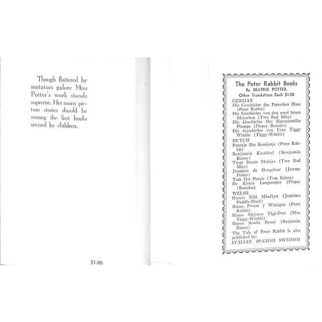 Traditional "The Tailor of Gloucester" 1931 Potter, Beatrix For Sale - Image 3 of 8