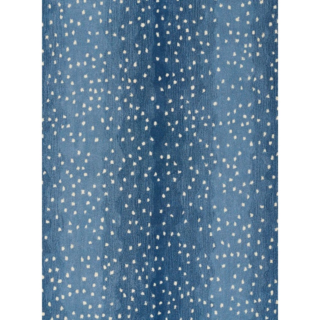 Blue Erin Gates by Momeni Woodland Antelope Denim Hand Tufted Wool Area Rug 5' X 8' For Sale - Image 8 of 10