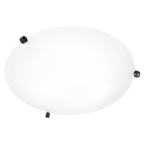 Metal Scandinavian Modern Ögla Ceiling Lam in Black Opal Acrylic For Sale - Image 7 of 7
